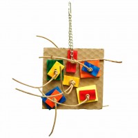 Chunky shredding block medium