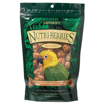 Nutri-Berries Conure tropical fruit 10 oz Nutri-Berries Conure tropical fruit 10 oz