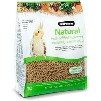 Naturel moyen perroquet 2.5 lb-1.13 kg Naturel moyen perroquet 2.5 lb-1.13 kg
