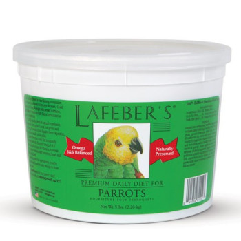 Moulée Lafebers perroquet 5 lb-2.2 kg Moulée Lafebers perroquet 5 lb-2.2 kg