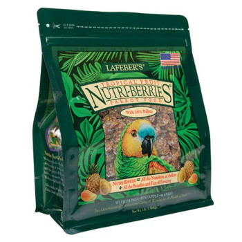 Nutri-berries parrot 3 lbs tropical fruit Nutri-berries parrot 3 lbs tropical fruit