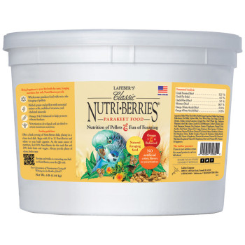 Classic budgie nutri-berries 4 lb-1.8 kg